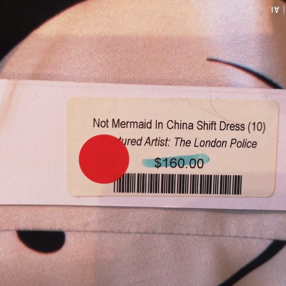 Summer dress w/ mermaid - the london police artist - Picture 7 of 11